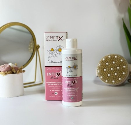 غسول البابونج الفعال للتفتيح للمناطق الحساسة